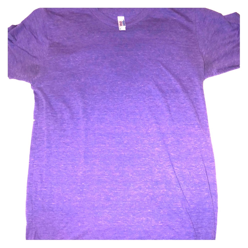 💜American Apparel Purple & Pink tee 💜